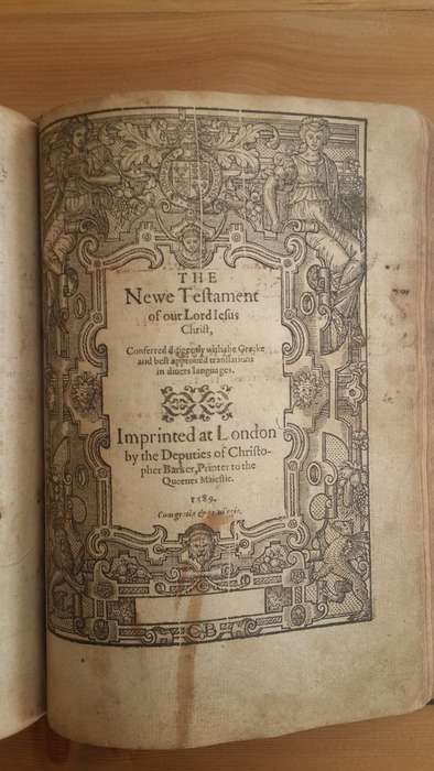 1589 Geneva ("Breeches") Bible