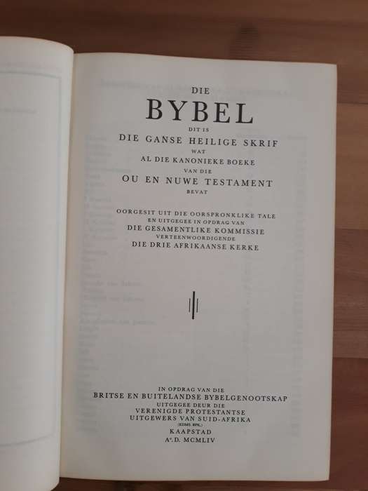 1953 Die Afrikaanse Familie Bybel