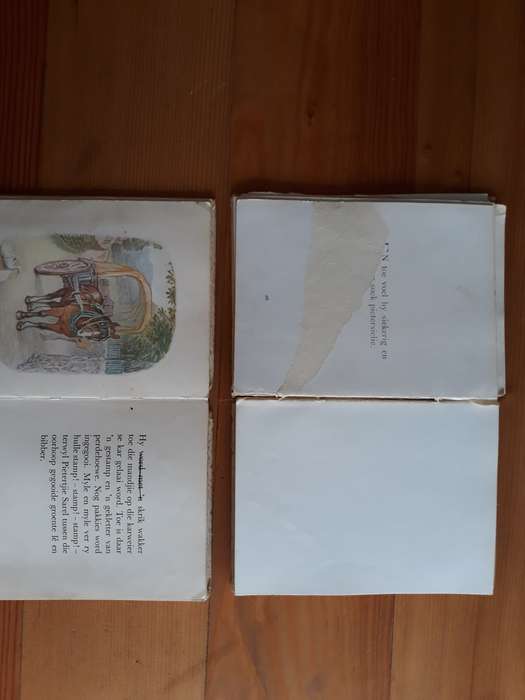 3 x Vintage Afrikaans Children's books