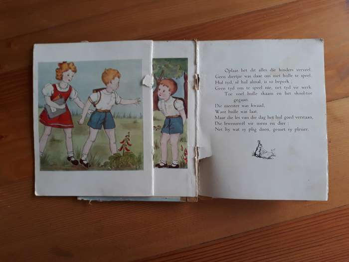 3 x Vintage Afrikaans Children's books
