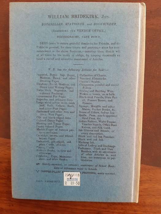 South African Journal; No. I. Jan- Feb, 1824