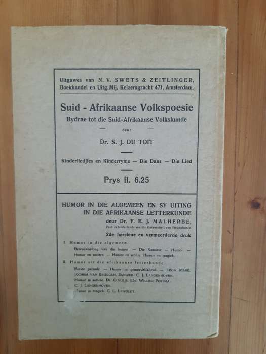 Eugene N. Marais - Sy Bydrae Tot Die Afrikaanse Letterkunde & Die Siel van die mier (tweede druk)
