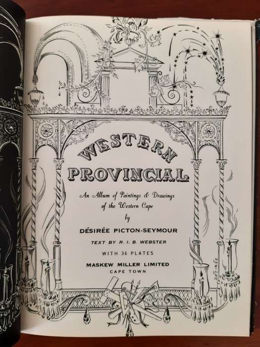 *HALF PRICE SALE!* Western Provincial: An Album of Paintings and Drawings of the Western Cape