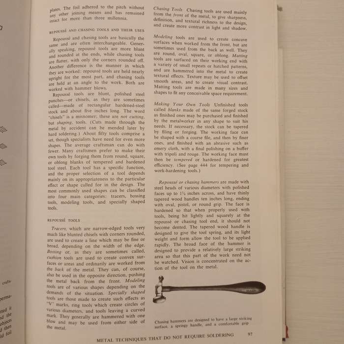 Metal Techniques for Craftsmen: A Basic Manual on the Methods of Forming and Decorating Metals