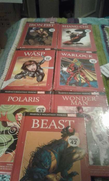 7X MARVELS MIGHTIEST HEROES (HARDCOVER COMICS)TO CHOSE OR TAKE ALL.