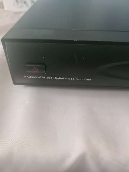 4 CHANNEL DVR INCL.POWER SUPPLY IN BOX