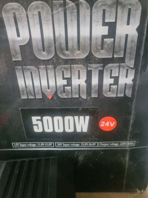 5000 WATTS POWER INVERTER (24V)