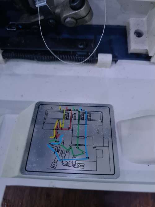 EMPISAL 500D OVERLOCKER WITH SAFETY STITCH(WORKS PERFECTLY)