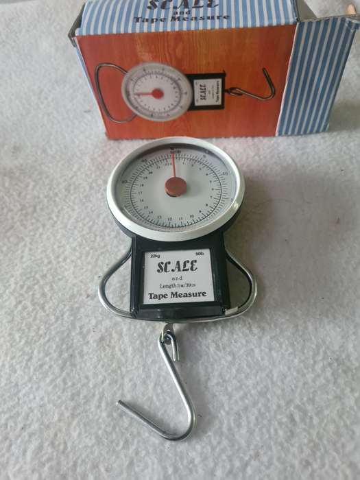 2 IN ONE SCALE AND TAPE MEASURE
