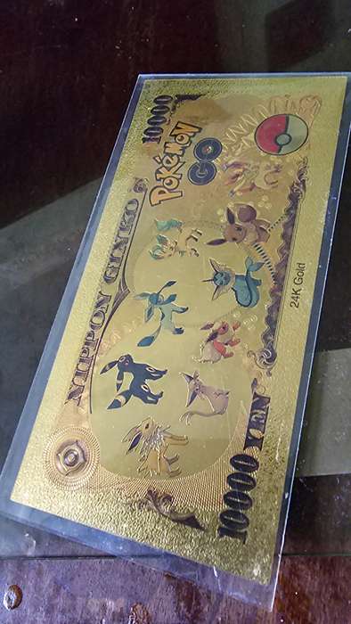 24 K GOLD POKEMAN COLLECTABLE