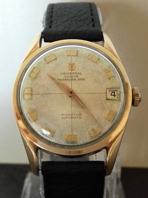 ULTRA RARE UNIVERSAL GENEVE POLEROUTER DATE