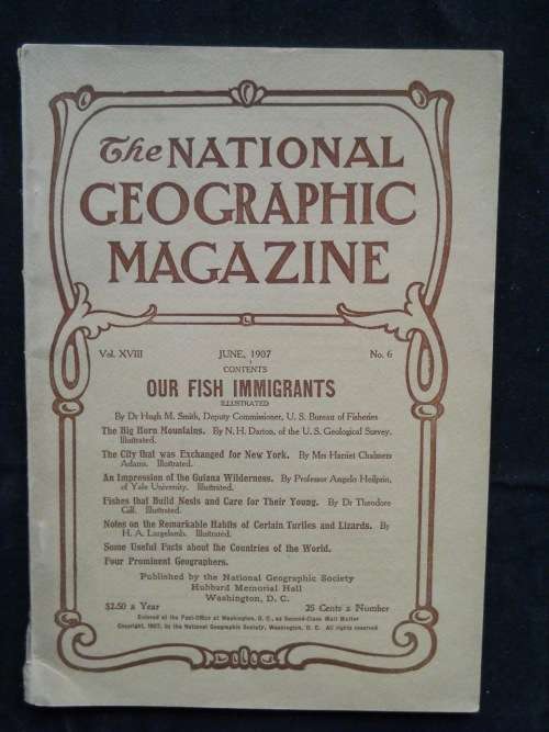 National Geographic Magazine - June, 1907