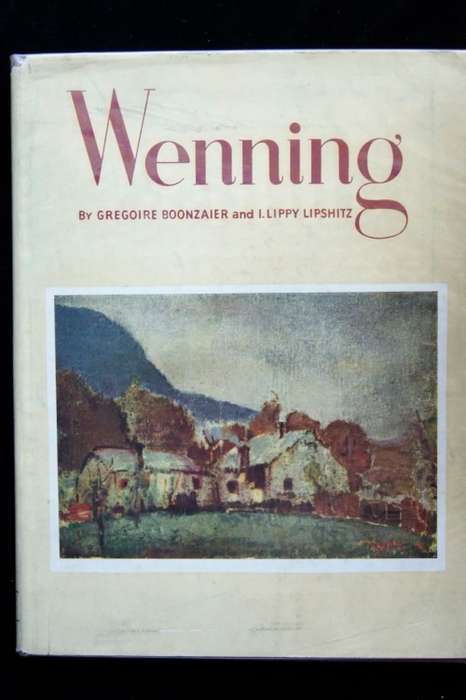 Wenning by Gregoire Boonzaier & Lippy Lipschitz - first edition 1949 (Michael Heyns personal copy!)