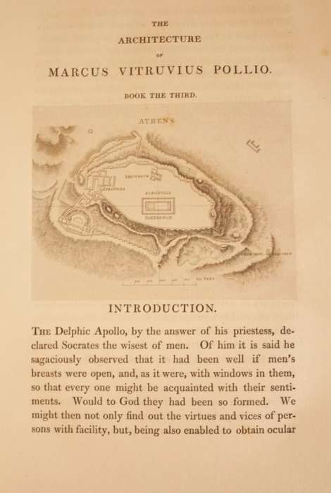 The Architecture of Marcus Vitruvius Pollio - 1st. ed. 1826, translated by Joseph Gwilt