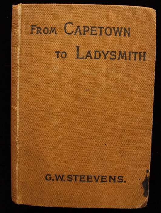 FROM CAPETOWN TO LADYSMITH by G. W. Steevens (1900)
