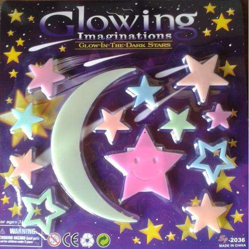 Glowing Imagination STARS - Assorted colors