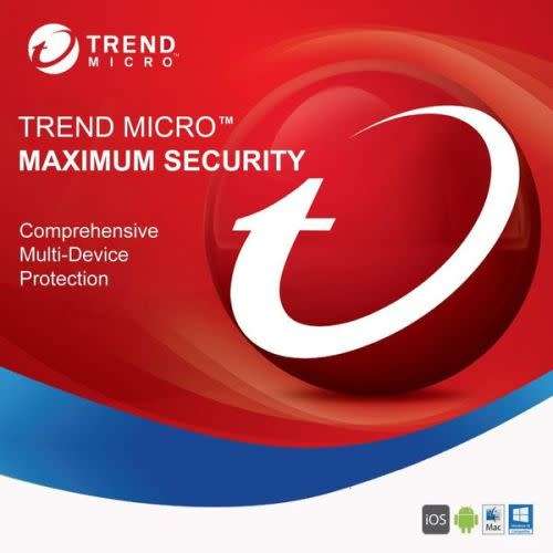 Trend Micro Maximum Security (3 Years  3 Devices) - Internet Security
