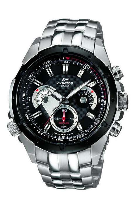 CASIO EDIFICE Official Sebastian Vettel Red Bull Racing Dynamic Disk Drive Chronograph!