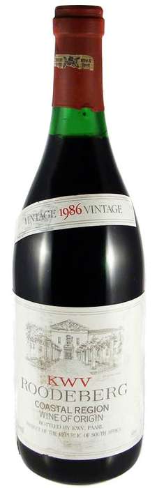 KWV ROODEBERG 1986 - Deceased Estate Wine Collection Auction!