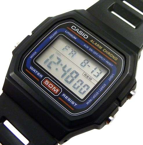 CASIO ULTRALIGHT ALARM CHRONOGRAPH/TIMER/AUTO CALENDAR