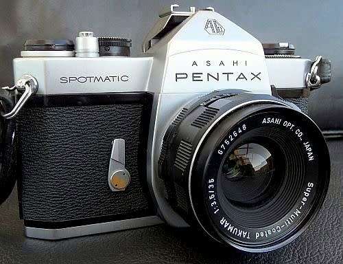 ASAHI PENTAX SPOTMATIC SP WITH TAKUMAR 1:3.5/35 EXCELLENT CONDITION MADE IN JAPAN