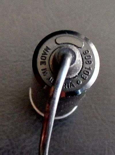 VINTAGE EUMIG MICROPHONE 908103 5 PIN SOCKET MADE IN AUSTRIA