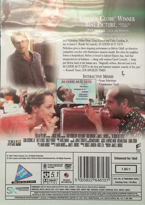 As Good As It Gets (DVD)