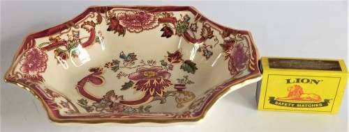 Mason`s `Mandalay Red` Bon-Bon Dish