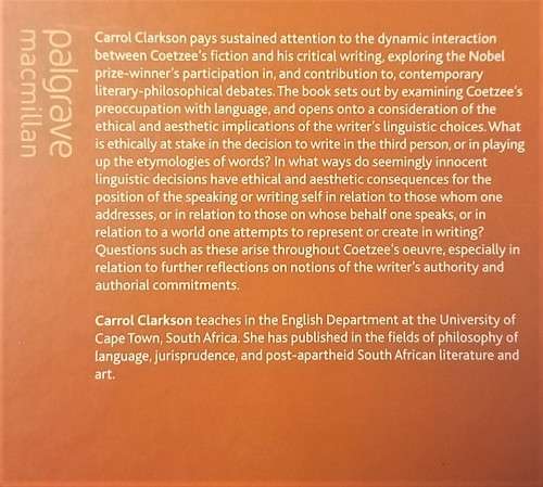 Carrol Clarkson, J.M. Coetzee: Countervoices