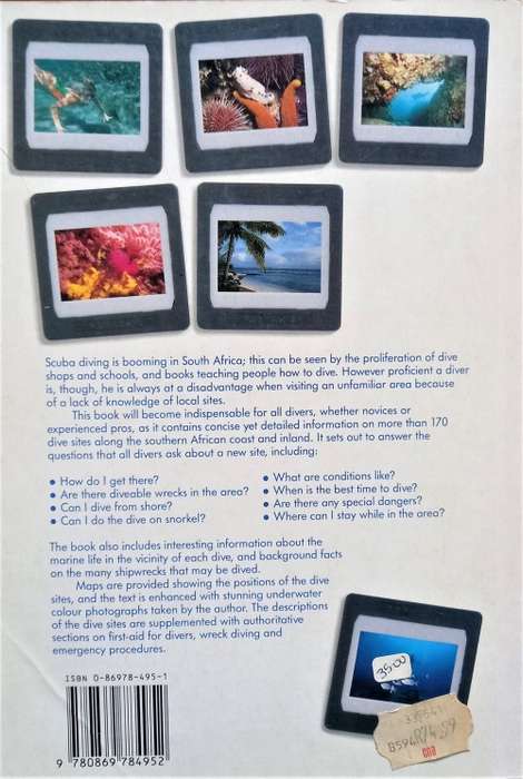 Anton Koornhof, The Dive Sites of South Africa