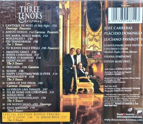 The Three Tenors: Christmas (CD)