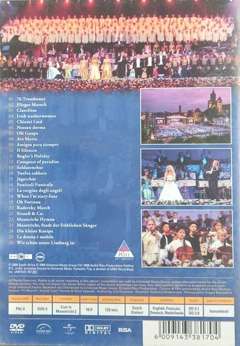 Andre Rieu Live in Maastricht II (DVD)