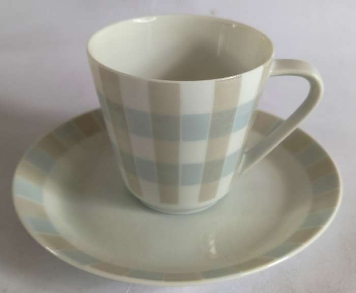 Hutschenreuther `Noblesse` Demitasse Duo