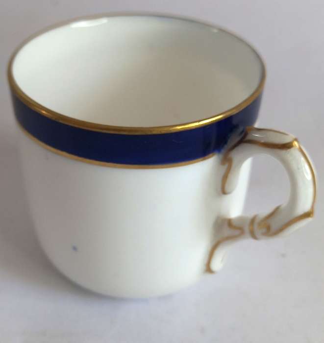 Antique Royal Worcester Coffee Duo