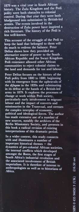 Peter Delius, The Land Belongs to Us (hardcover)