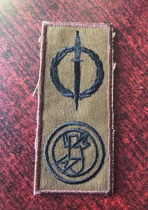 SA RECCE COMBINED OPERATOR & EOD WORKDRESS BREAST BADGE