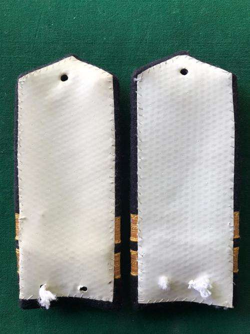 SA NAVY LIEUTENANT RANK BOARDS PAIR