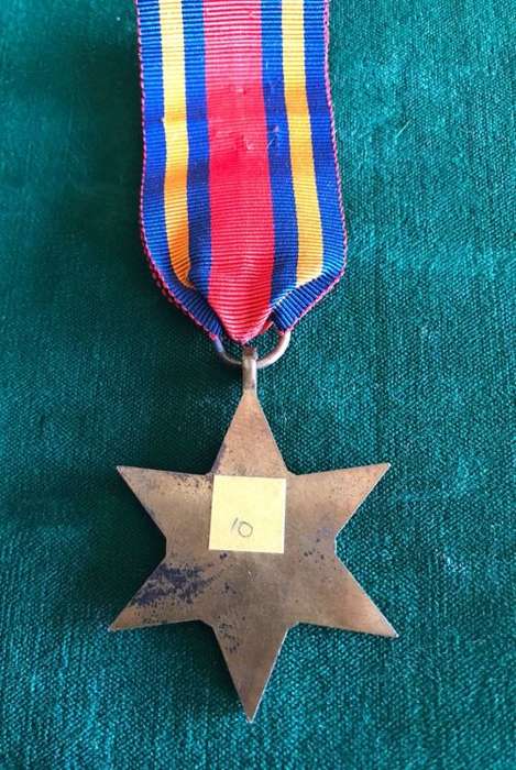 FULL SIZE WW2 BURMA STAR- UNNAMED