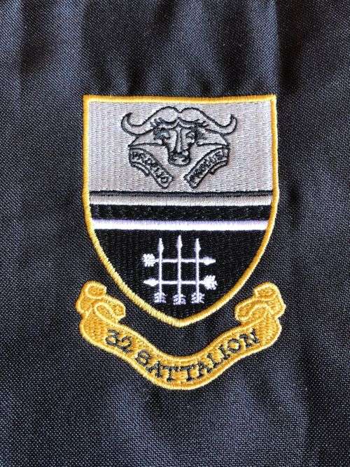 32 BATTALION BLAZER BADGE -EMBROIDERED