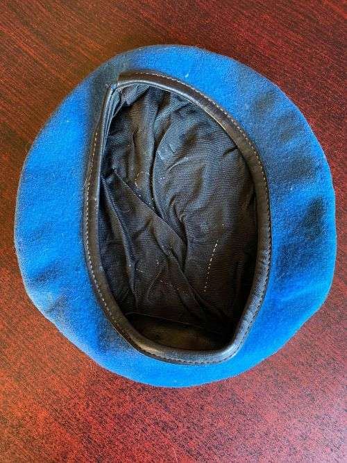 ORDNANCE SERVICE BERET-INSIDE RING MEASURES 48 CM