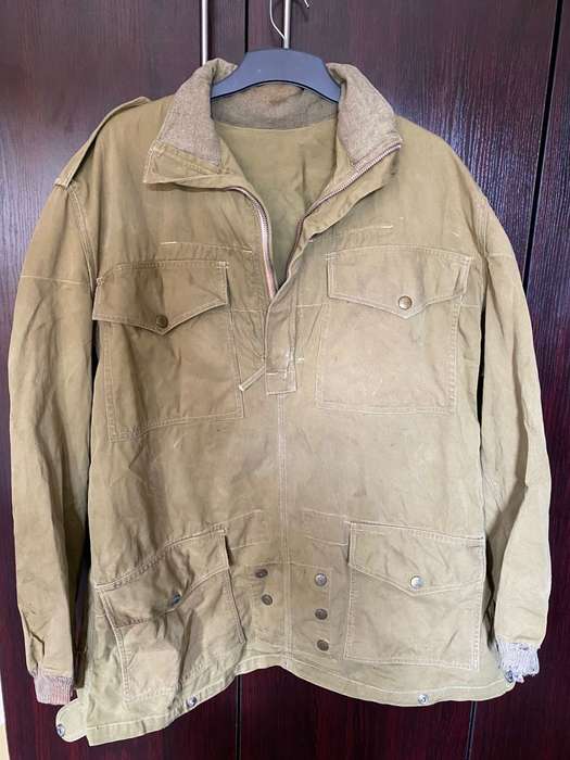 ORIGINAL RHODESIAN DENNISON JUMP SMOCK-SIZE EXTRA LARGE-MEASURES 72 CM ARMPIT TO ARMPIT-ZIPPER WORKI