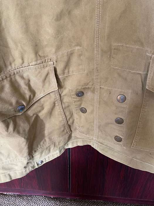 ORIGINAL RHODESIAN DENNISON JUMP SMOCK-SIZE EXTRA LARGE-MEASURES 72 CM ARMPIT TO ARMPIT-ZIPPER WORKI