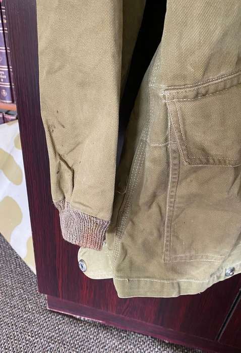 ORIGINAL RHODESIAN DENNISON JUMP SMOCK-SIZE EXTRA LARGE-MEASURES 72 CM ARMPIT TO ARMPIT-ZIPPER WORKI