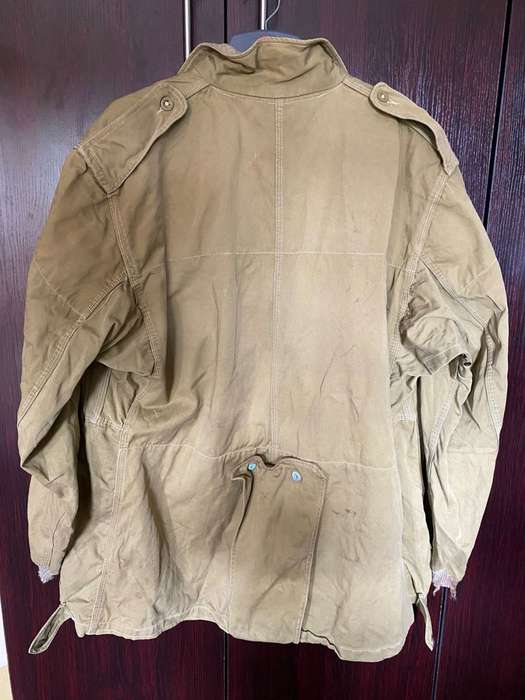 ORIGINAL RHODESIAN DENNISON JUMP SMOCK-SIZE EXTRA LARGE-MEASURES 72 CM ARMPIT TO ARMPIT-ZIPPER WORKI
