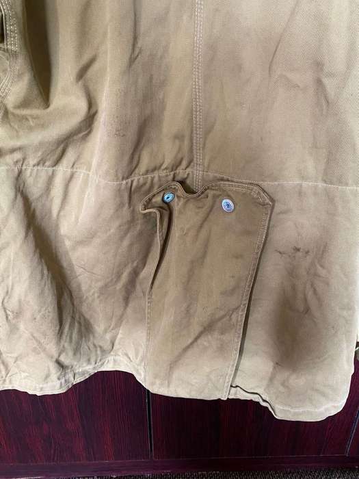 ORIGINAL RHODESIAN DENNISON JUMP SMOCK-SIZE EXTRA LARGE-MEASURES 72 CM ARMPIT TO ARMPIT-ZIPPER WORKI