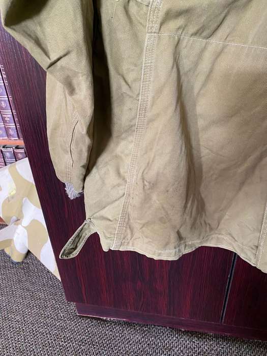 ORIGINAL RHODESIAN DENNISON JUMP SMOCK-SIZE EXTRA LARGE-MEASURES 72 CM ARMPIT TO ARMPIT-ZIPPER WORKI