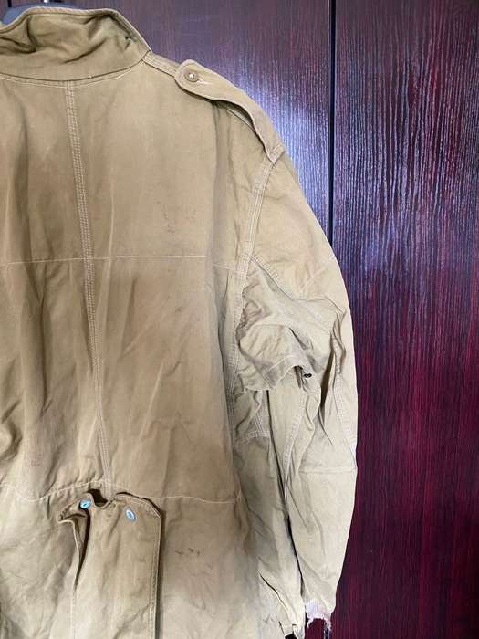 ORIGINAL RHODESIAN DENNISON JUMP SMOCK-SIZE EXTRA LARGE-MEASURES 72 CM ARMPIT TO ARMPIT-ZIPPER WORKI