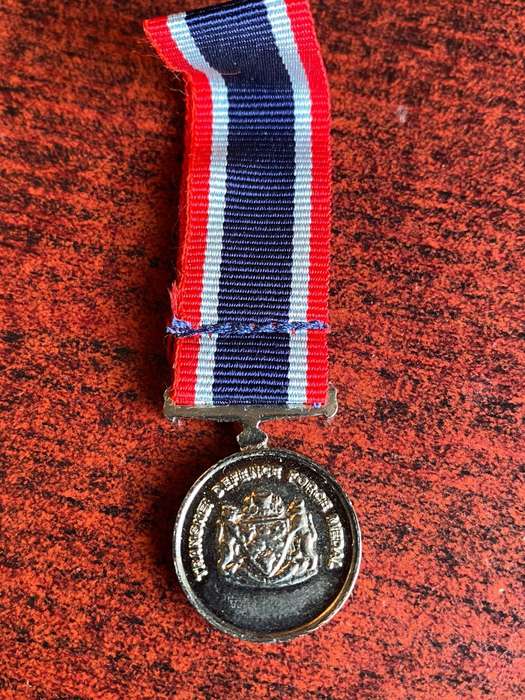 MINIATURE TRANSKEI DEFENCE FORCE MEDAL