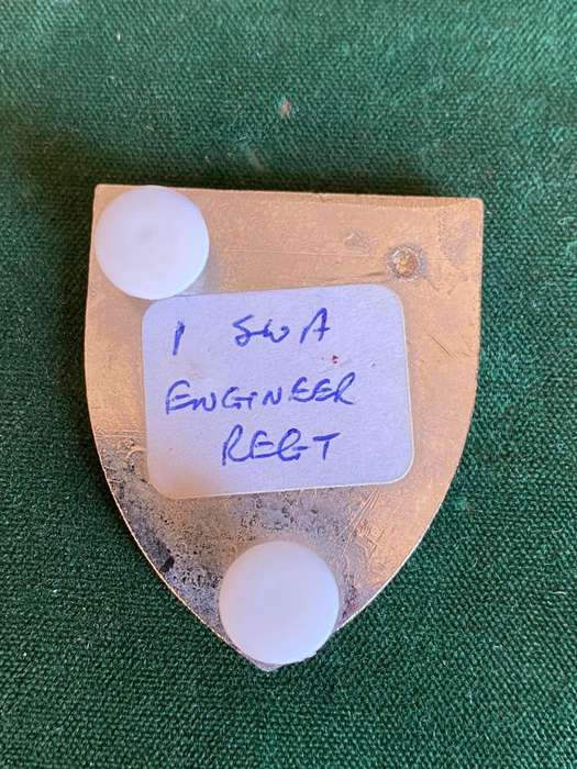 1 SWA ENGINEER REGT. POCKET FLASH- 2 PINS