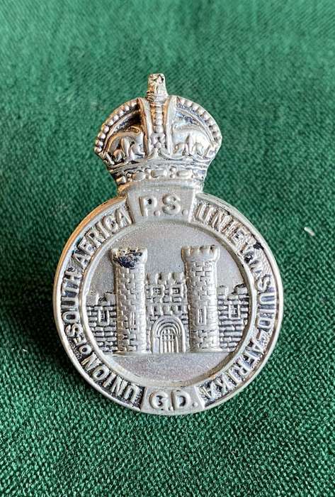 UNION OF SA PRISONS SERVICES COLLAR BADGE- 2 LUGS